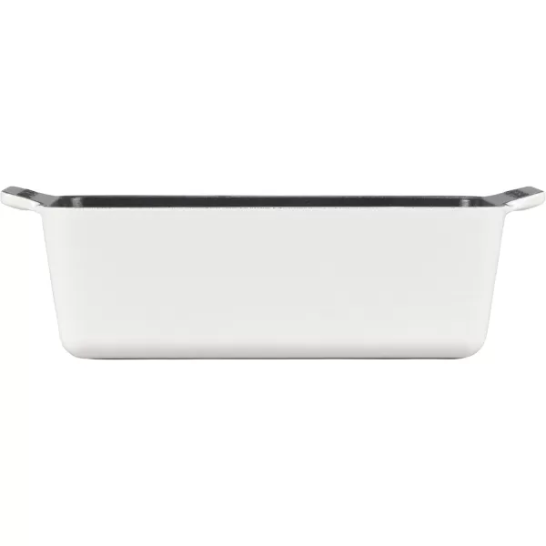 imageLe Creuset Enameled Cast Iron Signature Loaf Pan 2qt MeringueWhite