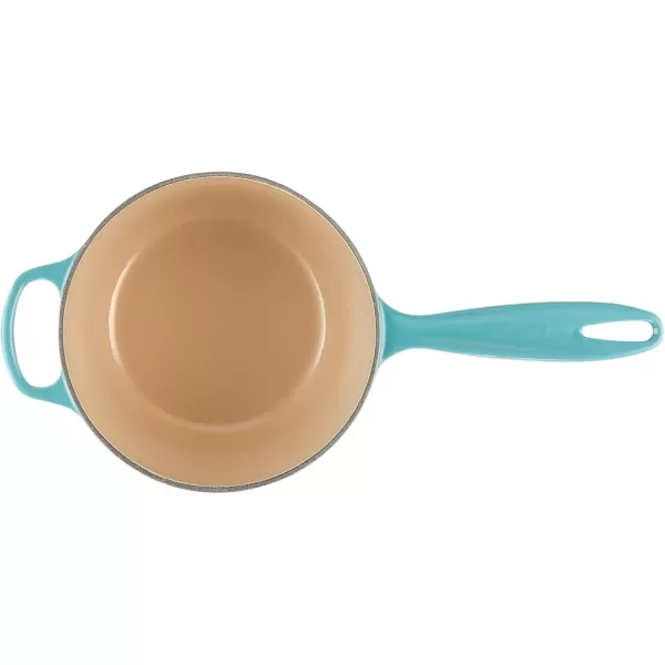 imageLe Creuset Enameled Cast Iron Signature Saucepan 175 qt WhiteCaribbean