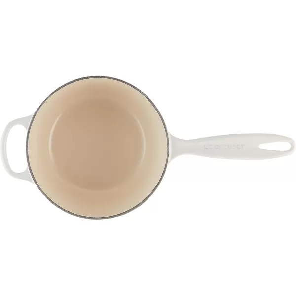imageLe Creuset Enameled Cast Iron Signature Saucepan 175 qt WhiteMeringue