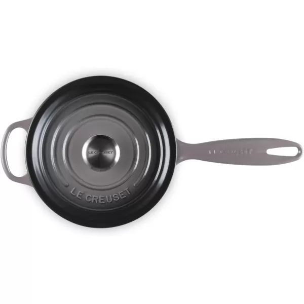 imageLe Creuset Enameled Cast Iron Signature Saucepan 175 qt WhiteOyster