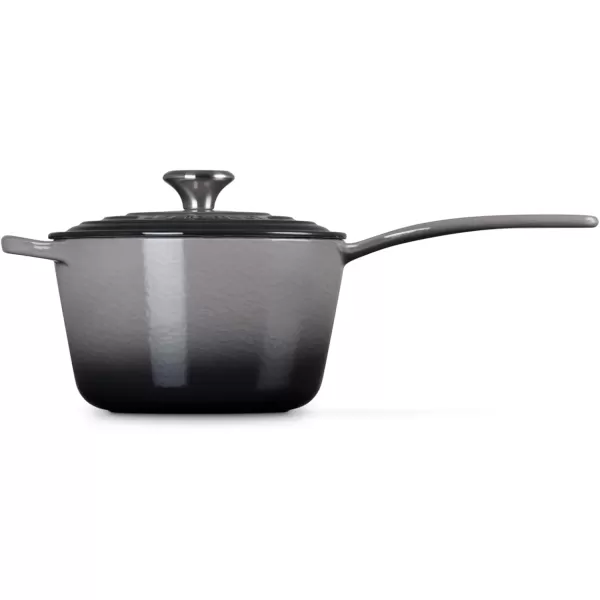 imageLe Creuset Enameled Cast Iron Signature Saucepan 175 qt WhiteOyster