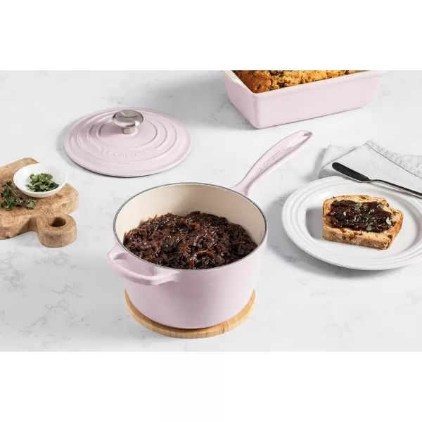 imageLe Creuset Enameled Cast Iron Signature Saucepan 175 qt WhiteShallot