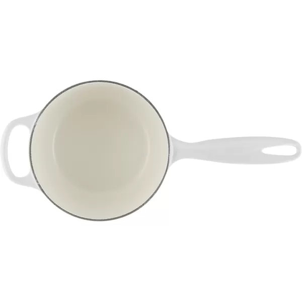 imageLe Creuset Enameled Cast Iron Signature Saucepan 175 qt WhiteWhite