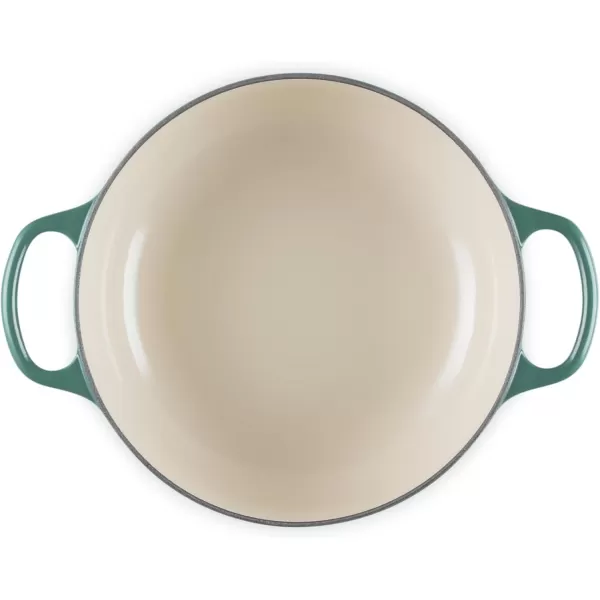 imageLe Creuset Enameled Cast Iron Signature Sauteuse Oven 35 qt MarseilleArtichaut
