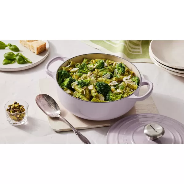 imageLe Creuset Enameled Cast Iron Signature Sauteuse Oven 35 qt MarseilleArtichaut