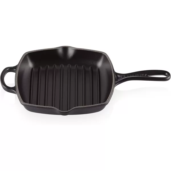 imageLe Creuset Enameled Cast Iron Signature Square Skillet Grill 95quot CeriseLicorice