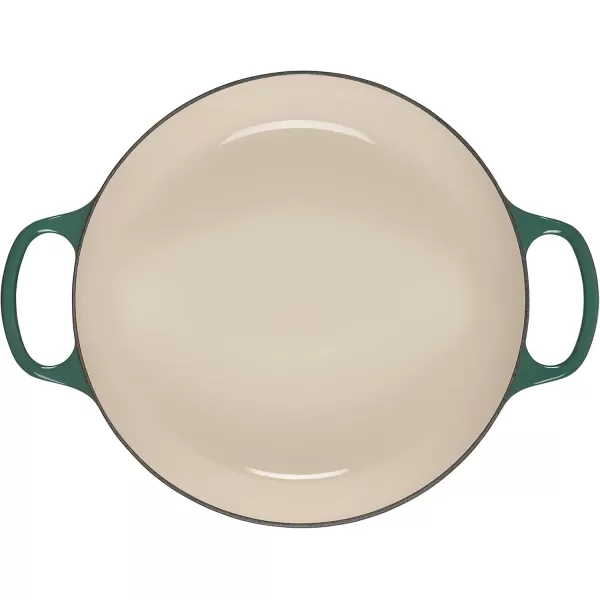 imageLe Creuset Olive Branch Collection Cast Iron Signature Round Braiser 35 Qt OliveArtichaut