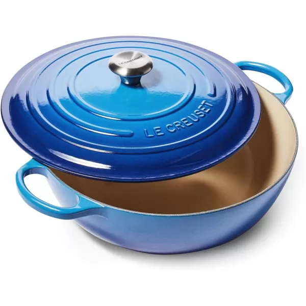imageLe Creuset Signature Cast Iron Chefs Oven 75qt CeriseCerise
