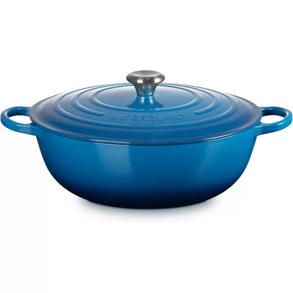 imageLe Creuset Signature Cast Iron Chefs Oven 75qt CeriseMarseille
