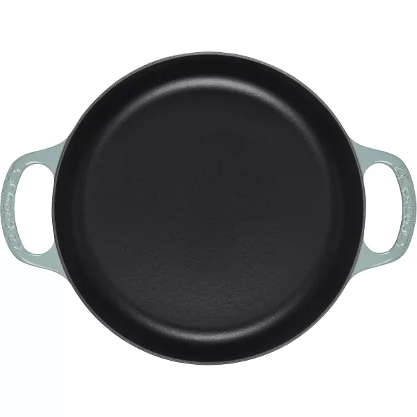 imageLe Creuset Signature Cast Iron Everyday Pan 11quot Sea SaltSea Salt