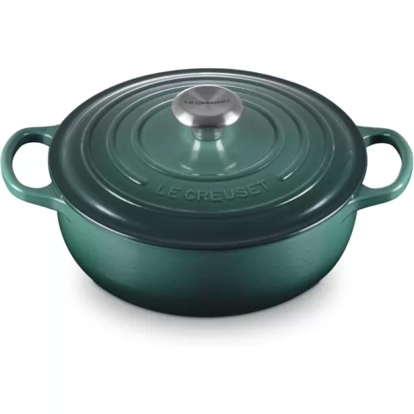 imageLe Creuset Enameled Cast Iron Signature Sauteuse Oven 35 qt MarseilleArtichaut
