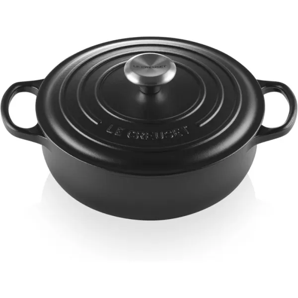 imageLe Creuset Enameled Cast Iron Signature Sauteuse Oven 35 qt MarseilleLicorice