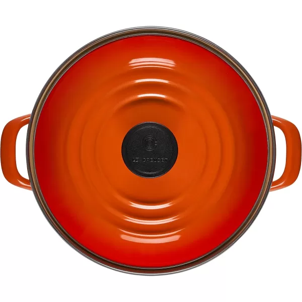 imageLe Creuset Enamel On Steel Stockpot 16 qt CeriseFlame