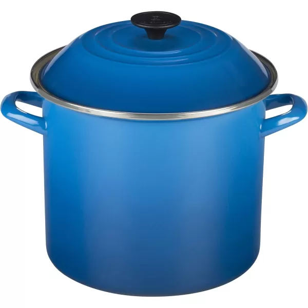 imageLe Creuset Enamel On Steel Stockpot 16 qt CeriseMarseille