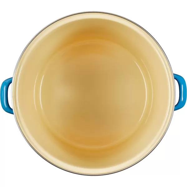 imageLe Creuset Enamel On Steel Stockpot 16 qt CeriseMarseille