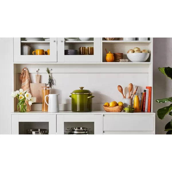 imageLe Creuset Enamel On Steel Stockpot 16 qt CeriseOlive