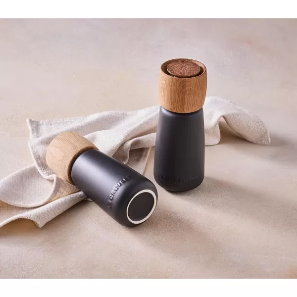 imageLe Creuset Stoneware Alpine Pepper Mill 7quot LicoriceSea Salt