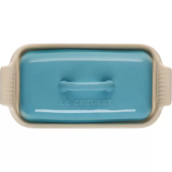 imageLe Creuset Stoneware Heritage Butter Dish WhiteCaribbean
