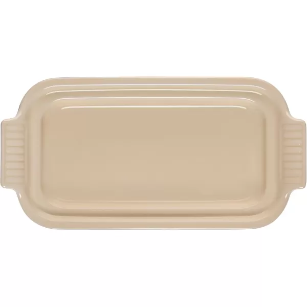 imageLe Creuset Stoneware Heritage Butter Dish WhiteCerise