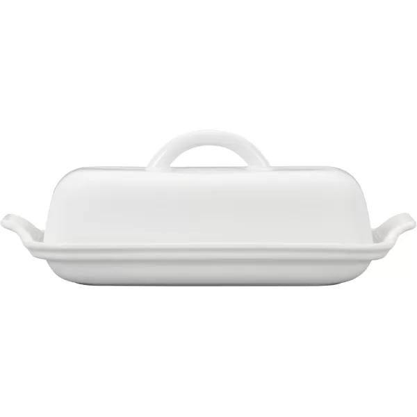 imageLe Creuset Stoneware Heritage Butter Dish WhiteWhite