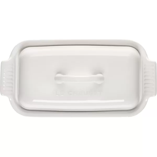 imageLe Creuset Stoneware Heritage Butter Dish WhiteWhite
