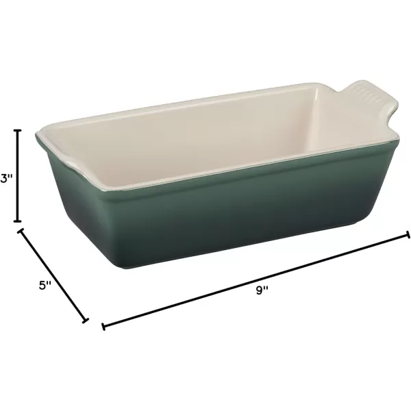 imageLe Creuset Stoneware Heritage Loaf Pan 9quot x 5quot x 3quot 15 qt WhiteArtichaut