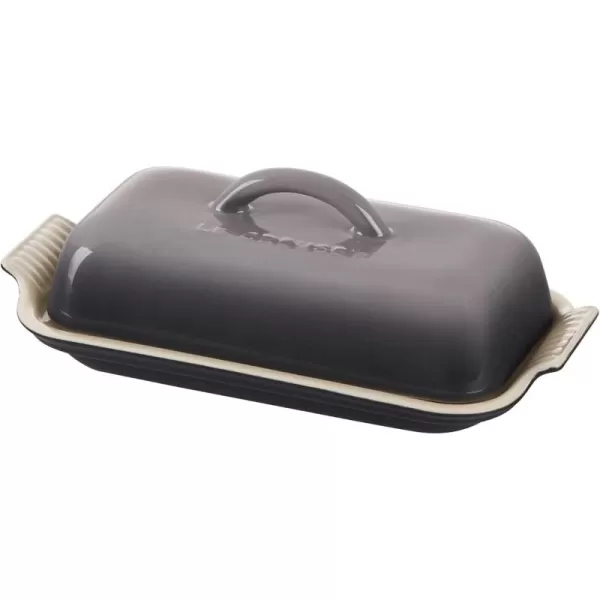 imageLe Creuset Stoneware Heritage Butter Dish WhiteOyster