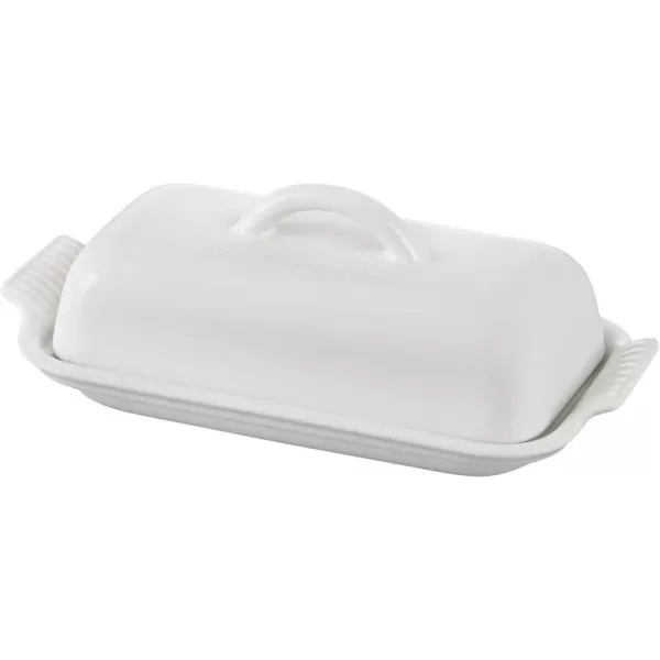 imageLe Creuset Stoneware Heritage Butter Dish WhiteWhite