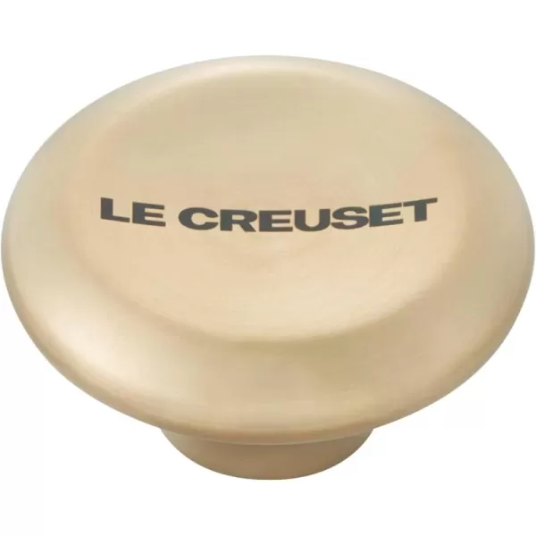 imageLe Creuset Signature Stainless Steel Knob MediumLight Gold