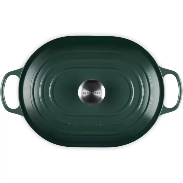 imageLe Creuset Enameled Cast Iron Signature Oval Casserole 375 qt MarseilleArtichaut