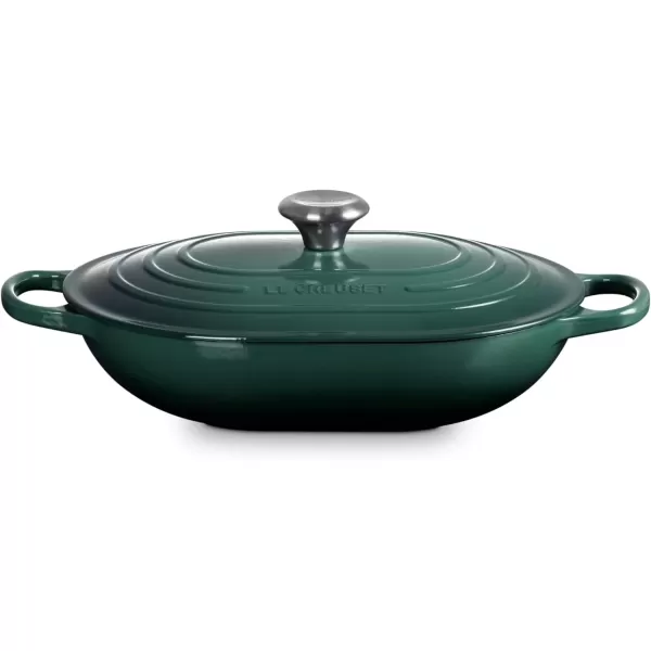 imageLe Creuset Enameled Cast Iron Signature Oval Casserole 375 qt MarseilleArtichaut