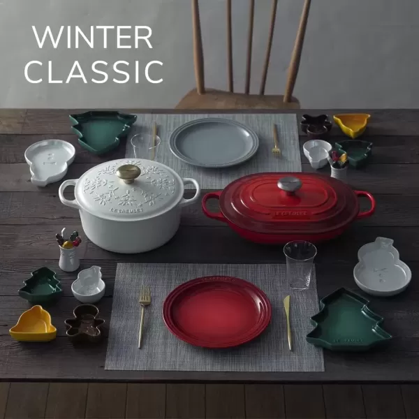 imageLe Creuset Enameled Cast Iron Signature Oval Casserole 375 qt MarseilleCerise