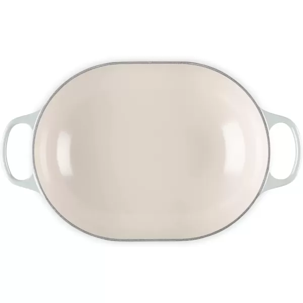 imageLe Creuset Enameled Cast Iron Signature Oval Casserole 375 qt MarseilleSea Salt