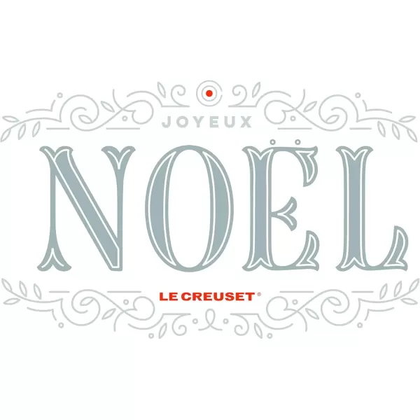 imageLe Creuset Stoneware Noel Collection Santa Mug 14 oz White wAppliqueOrnament Mug
