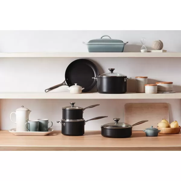 imageLe Creuset Toughened Nonstick PRO Saucepan With Glass Lid 3 qt0 Quarts