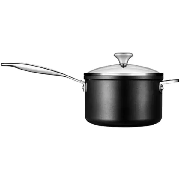 imageLe Creuset Toughened Nonstick PRO Saucepan With Glass Lid 3 qt0 Quarts