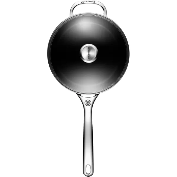imageLe Creuset Toughened Nonstick PRO Saucepan With Glass Lid 3 qt4 Quarts