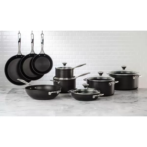 imageLe Creuset Toughened Nonstick PRO Saucepan With Glass Lid 3 qt4 Quarts