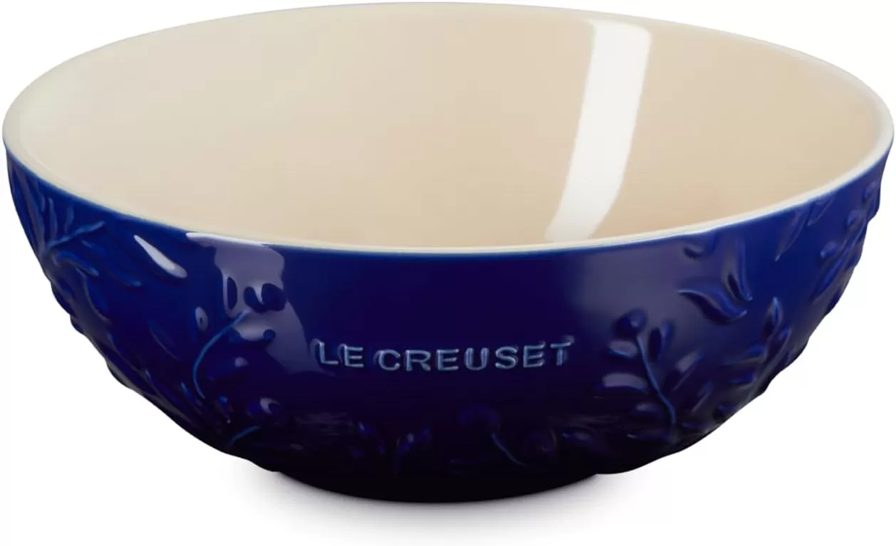 imageLe Creuset Olive Branch Collection Multi Bowl 35 qt ArtichautIndigo