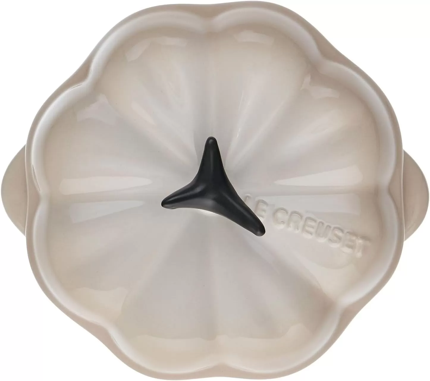imageLe Creuset Stoneware Figural Pumpkin Petite Cocotte 12oz Persimmon