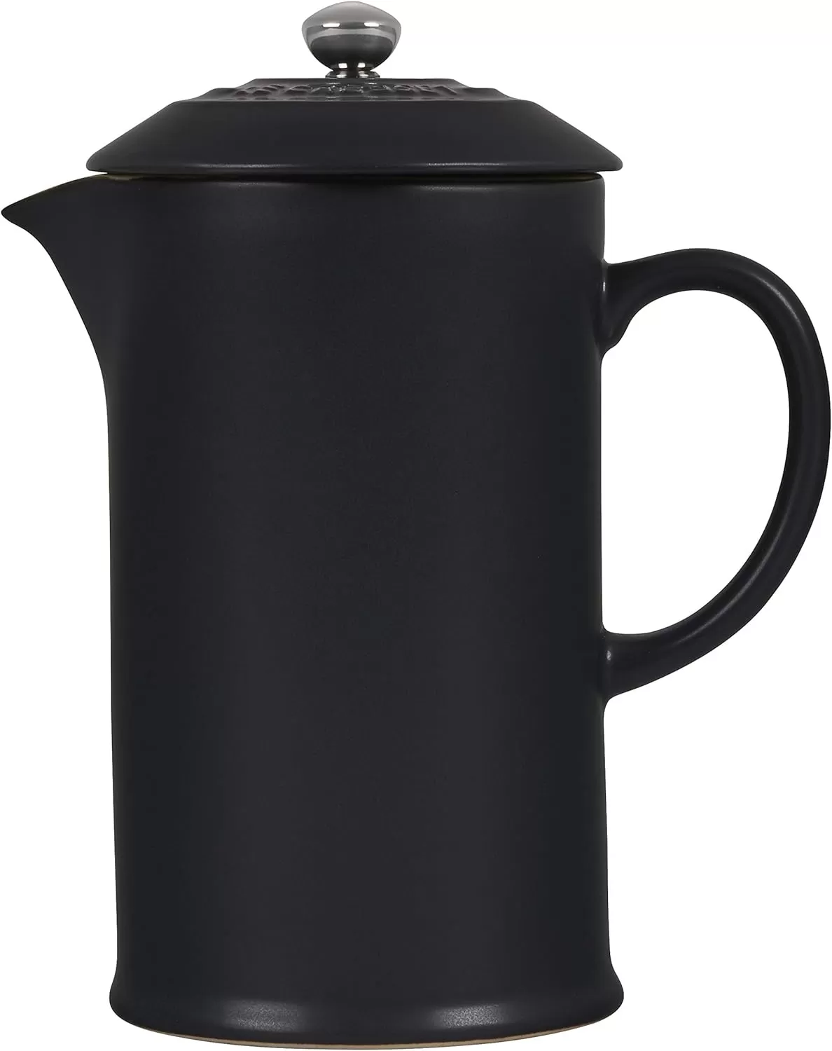imageLe Creuset Stoneware French Press 34 oz FlameLicorice