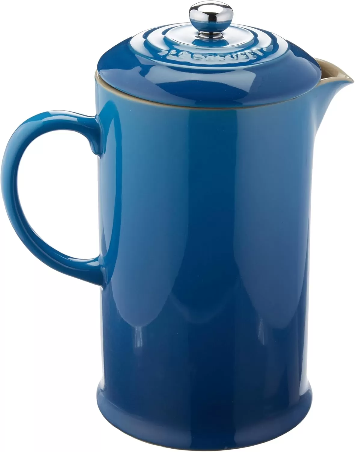 imageLe Creuset Stoneware French Press 34 oz FlameMarseille