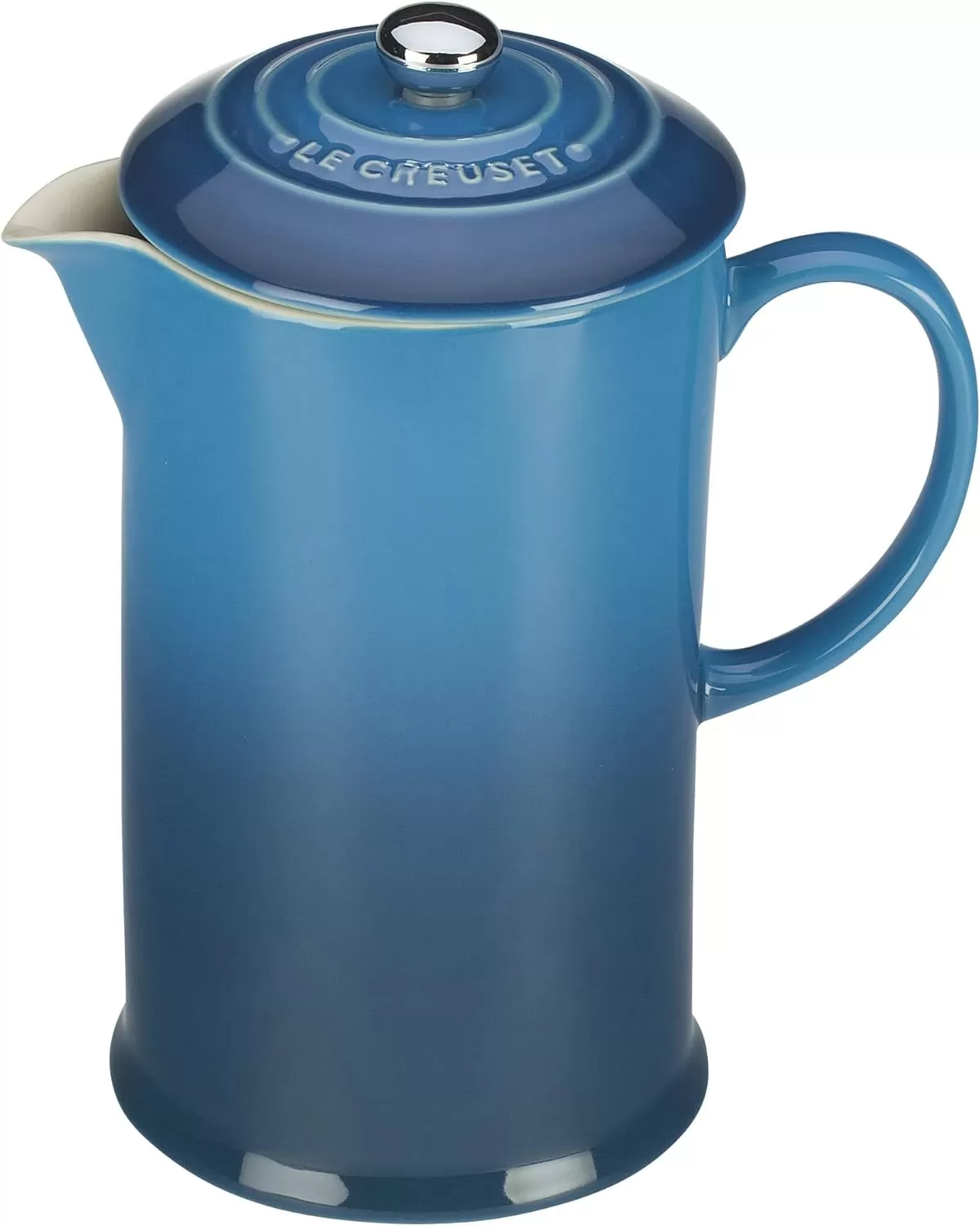 imageLe Creuset Stoneware French Press 34 oz FlameMarseille