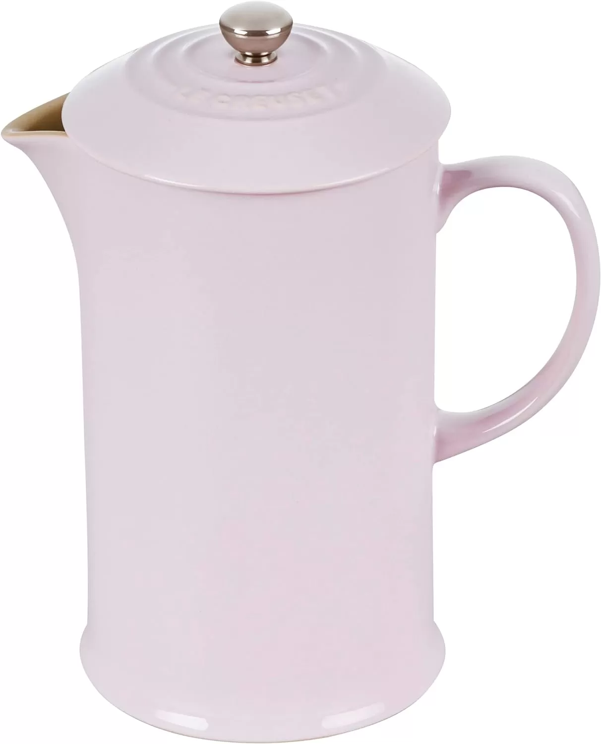 imageLe Creuset Stoneware French Press 34 oz FlameShallot