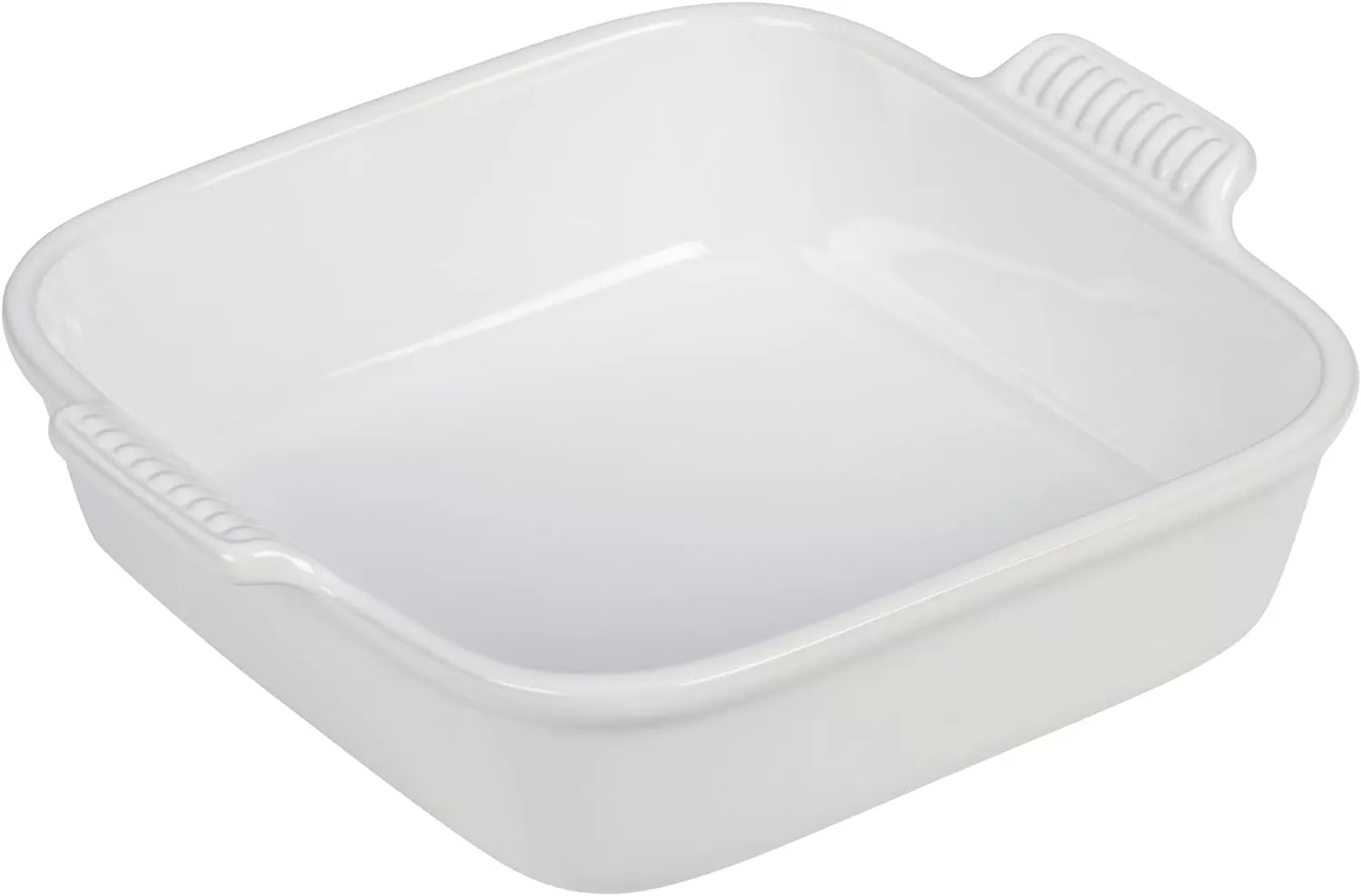 imageLe Creuset Stoneware Heritage Square Dish 3 qt 9quot CeriseWhite
