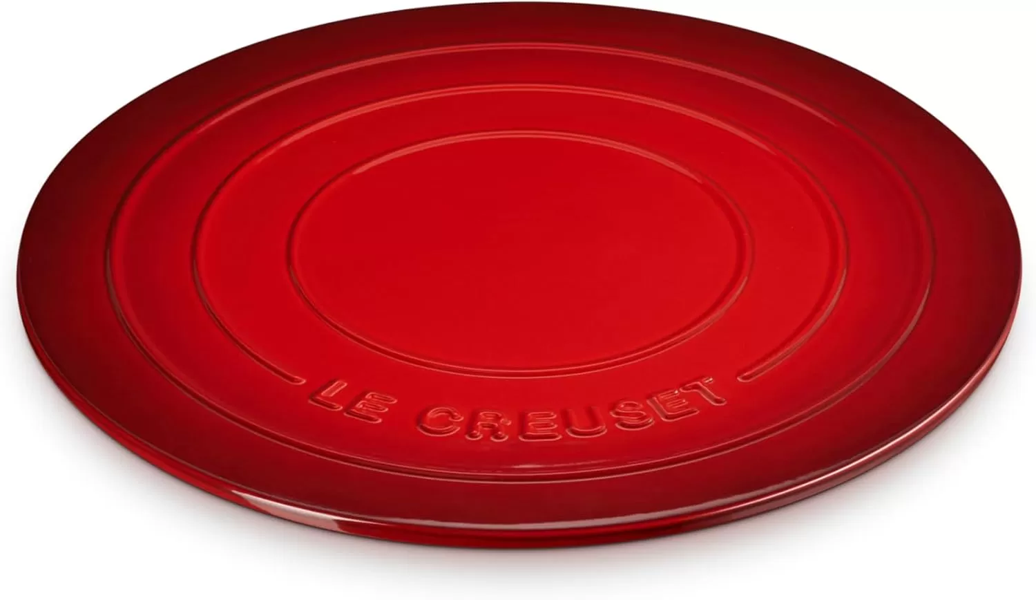 imageLe Creuset Stoneware Round Pizza Stone 15 in Sea SaltCerise