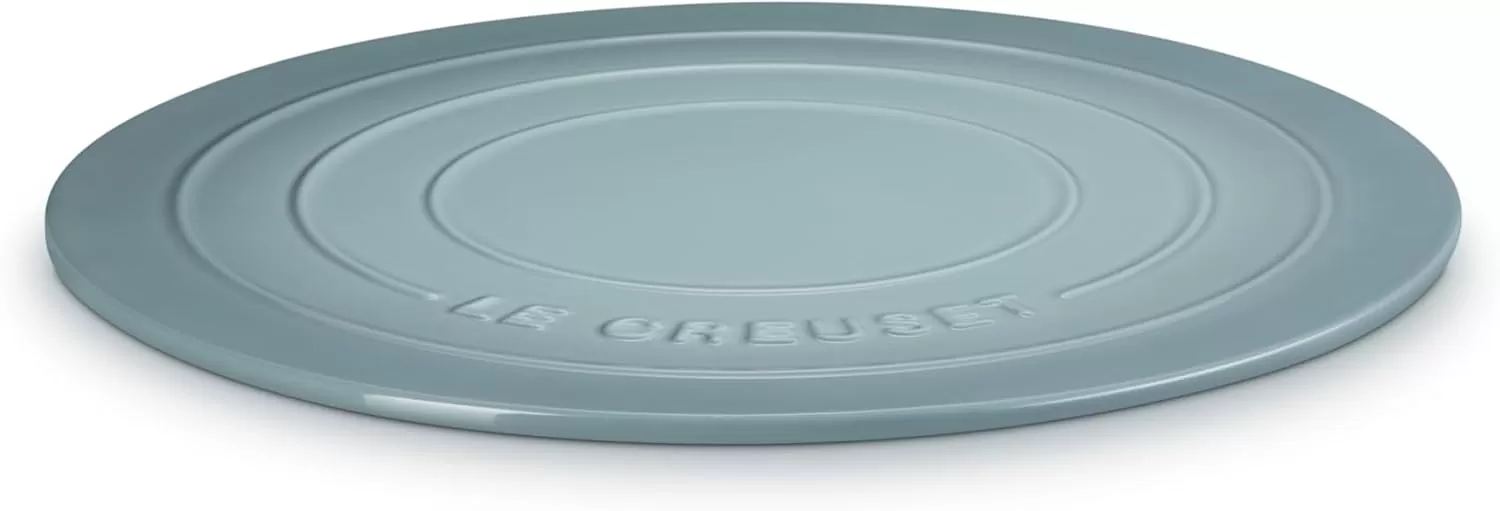 imageLe Creuset Stoneware Round Pizza Stone 15 in Sea SaltSea Salt
