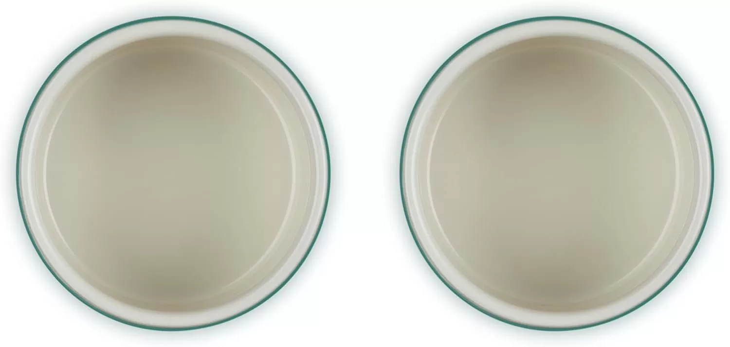 imageLe Creuset Stoneware Round Ramekin Straight Wall Set of 2 675oz Each ShallotArtichaut
