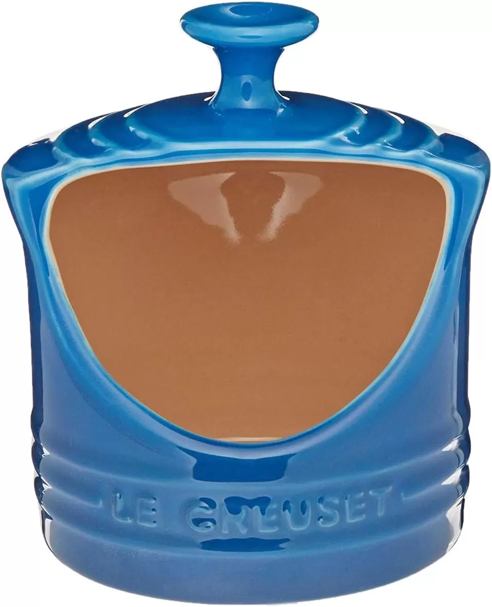 imageLe Creuset Stoneware Salt Crock 10 oz whiteMarseille