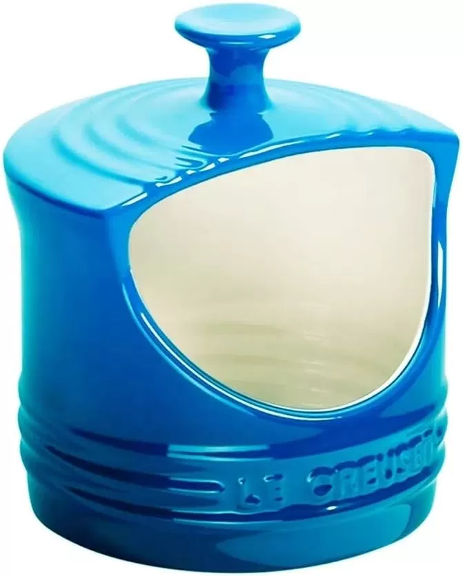 imageLe Creuset Stoneware Salt Crock 10 oz whiteMarseille